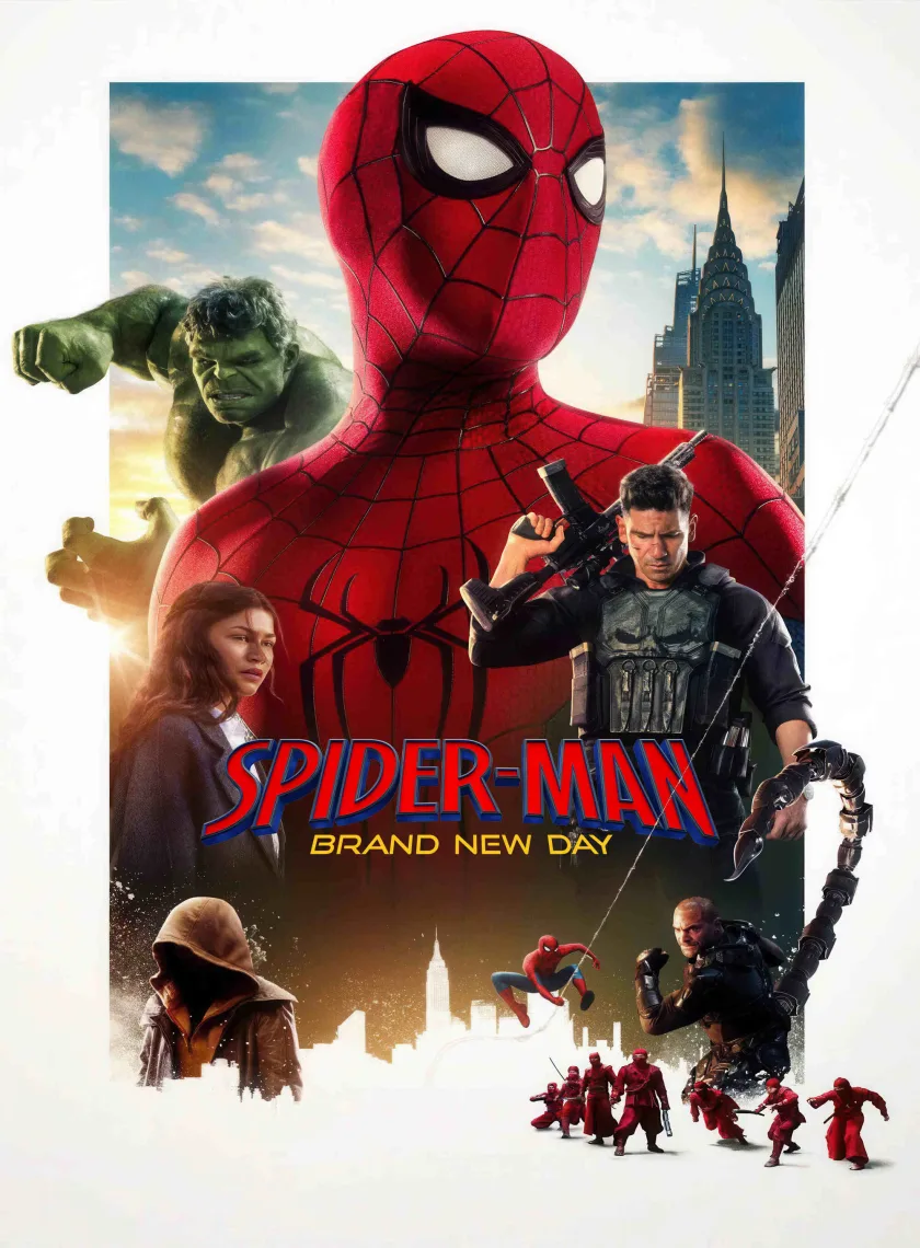 Spider-Man – Brand New Day (2026) (Hindi + English) Dual Audio MCU Hollywood Movie PreDvD